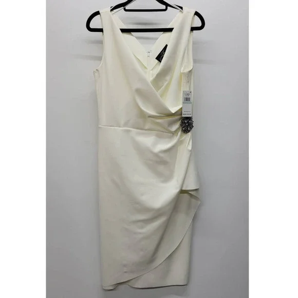 Alex Evenings Women's Ruched Sheath Dress - Picture 1 of 9
